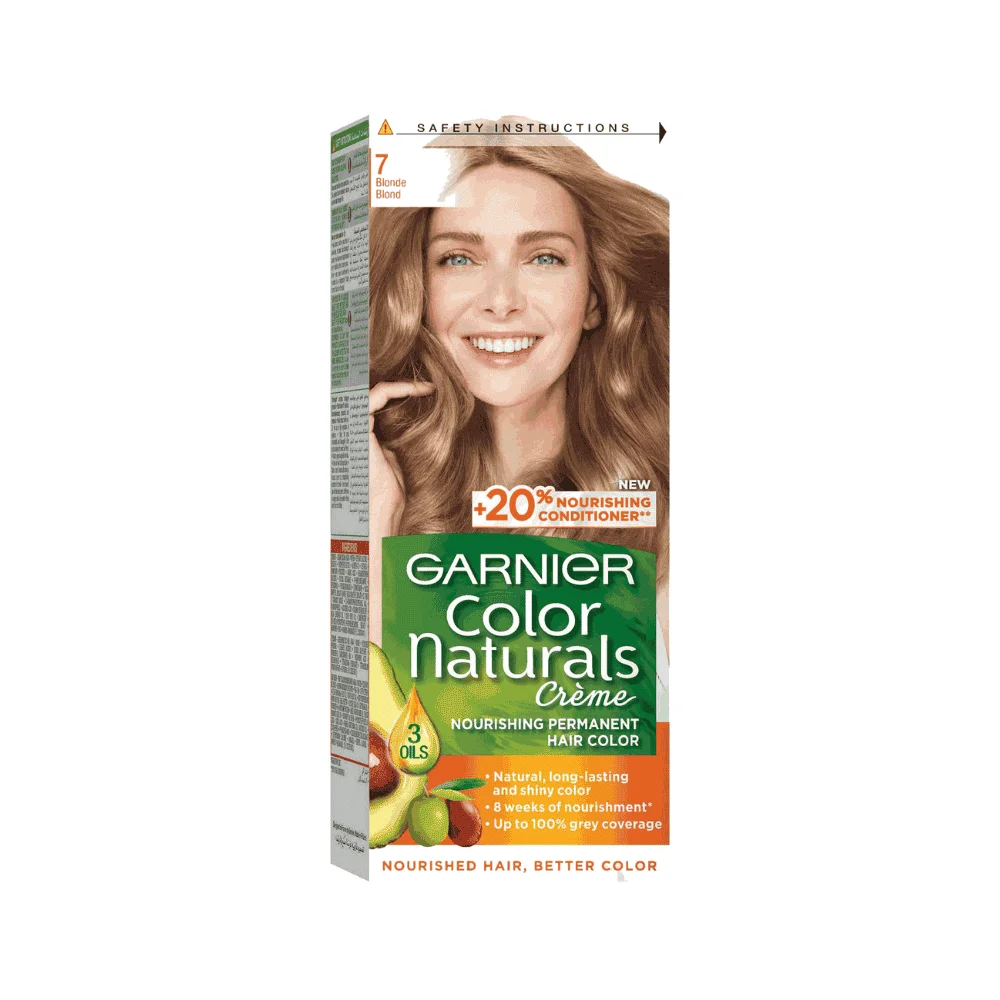  Garnier Color Naturals Creme 7 Blond - produit parapharmaceutique authentique | Parapharmacie Si Ahmed