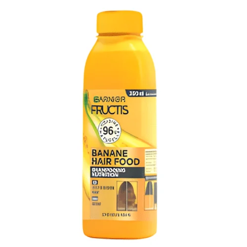  Garnier Fructis Banana Hair Food Ap Shp 350Ml - produit parapharmaceutique authentique | Parapharmacie Si Ahmed