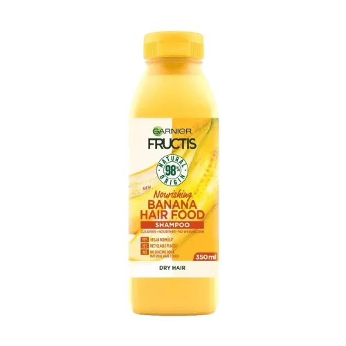  Garnier Fructis Shampoing Banane 350Ml - produit parapharmaceutique authentique | Parapharmacie Si Ahmed