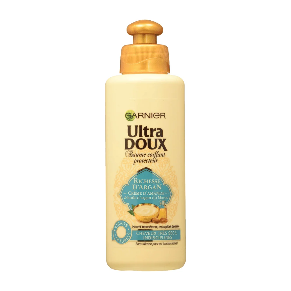  Garnier Leave In Cream Huile D’Argan 250Ml - produit parapharmaceutique authentique | Parapharmacie Si Ahmed