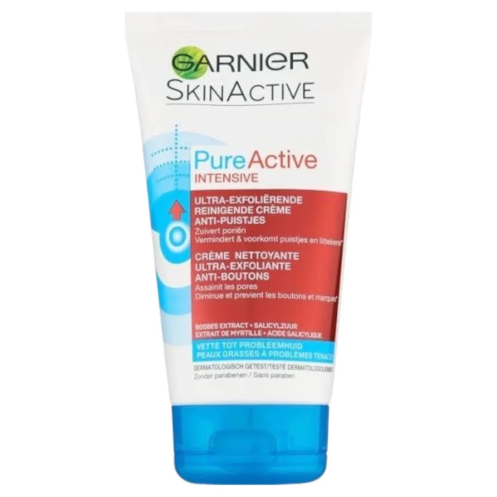 Garnier Pure Active Intensive Gel Nettoyant Anti BOUTONS 150 Ml