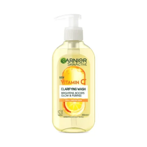  Garnier Skin Active Vitamin C Gel Nettoyant 200Ml - produit parapharmaceutique authentique | Parapharmacie Si Ahmed
