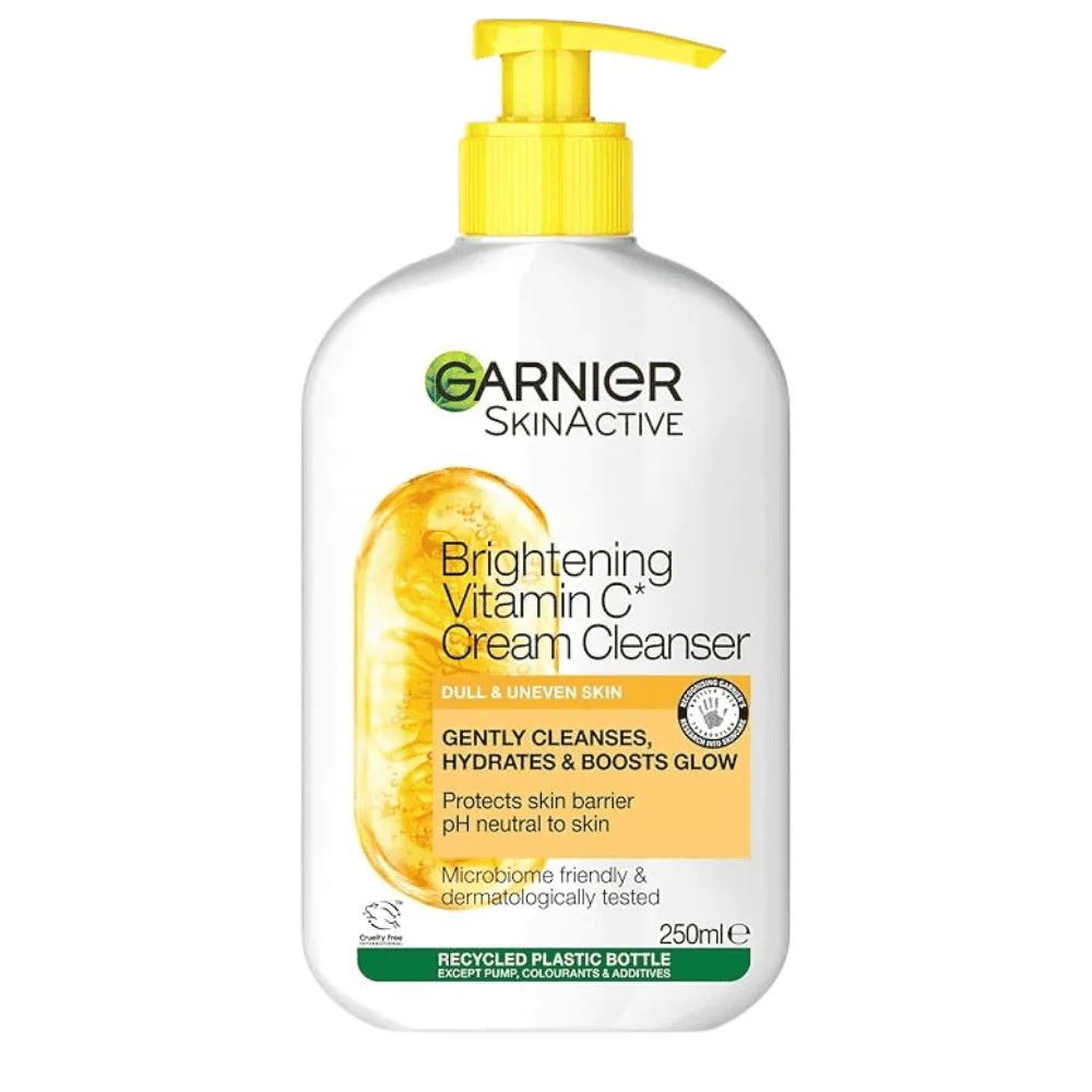  Garnier Skin Active Vitamine C Cream Cleanser 250Ml - produit parapharmaceutique authentique | Parapharmacie Si Ahmed
