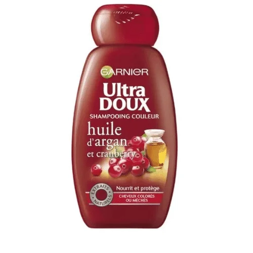  Garnier Ultra Doux Couleur Huile d’argan &Amp;Amp; Cranberry 400Ml - produit parapharmaceutique authentique | Parapharmacie Si Ahmed