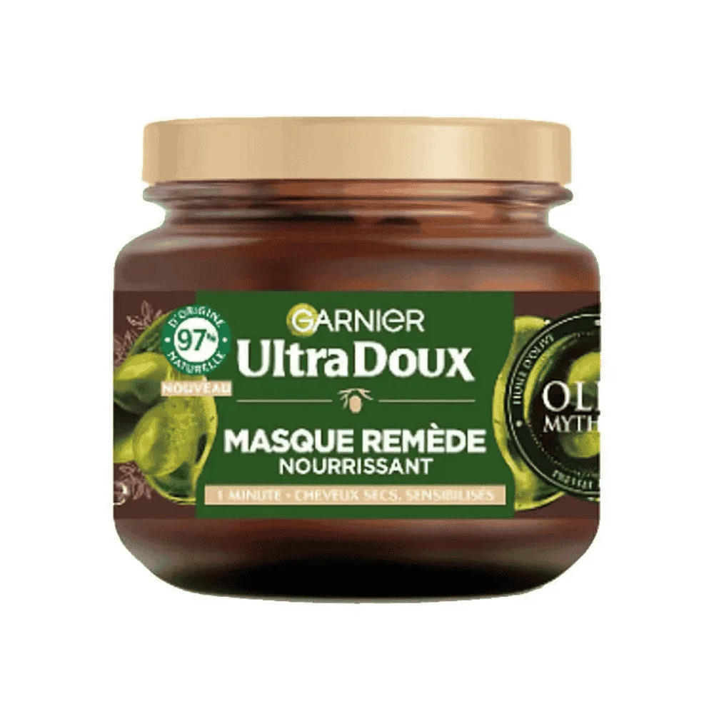  Garnier Ultra Doux Masque Remède Olive Mythique 340Ml - produit parapharmaceutique authentique | Parapharmacie Si Ahmed
