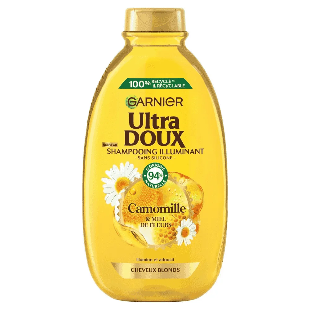 Garnier Ultra Doux Shamp Camomille Et Miel De Fleurs 250 Ml - produit parapharmaceutique authentique | Parapharmacie Si Ahmed