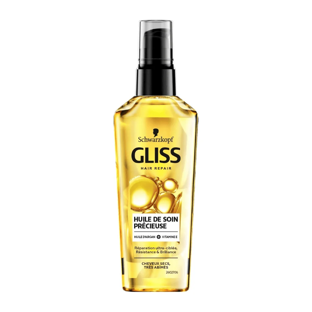  Gliss Huile De Soin Précieuse Cheveux Secs 75Ml - produit parapharmaceutique authentique | Parapharmacie Si Ahmed