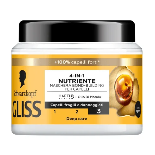  Gliss Masque Nutrition Bond Building 400Ml - produit parapharmaceutique authentique | Parapharmacie Si Ahmed