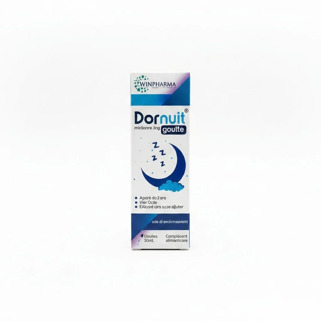 Goutte Win Pharma Dornuit Mélatonine 2mg 50 ML