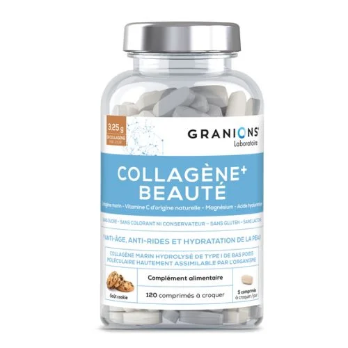  Granions Collagène + Beauté Anti Age/Rides &Amp;Amp; Hydratation 130Gr - produit parapharmaceutique authentique | Parapharmacie Si Ahmed