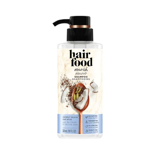  Hair Food Nourishing Shampoo Coconut Milk &Amp; Chai Spice 300Ml - produit parapharmaceutique authentique | Parapharmacie Si Ahmed