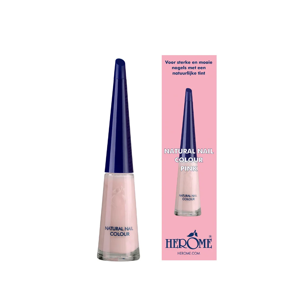  Herome Natural Nail Color Pink 10Ml - produit parapharmaceutique authentique | Parapharmacie Si Ahmed