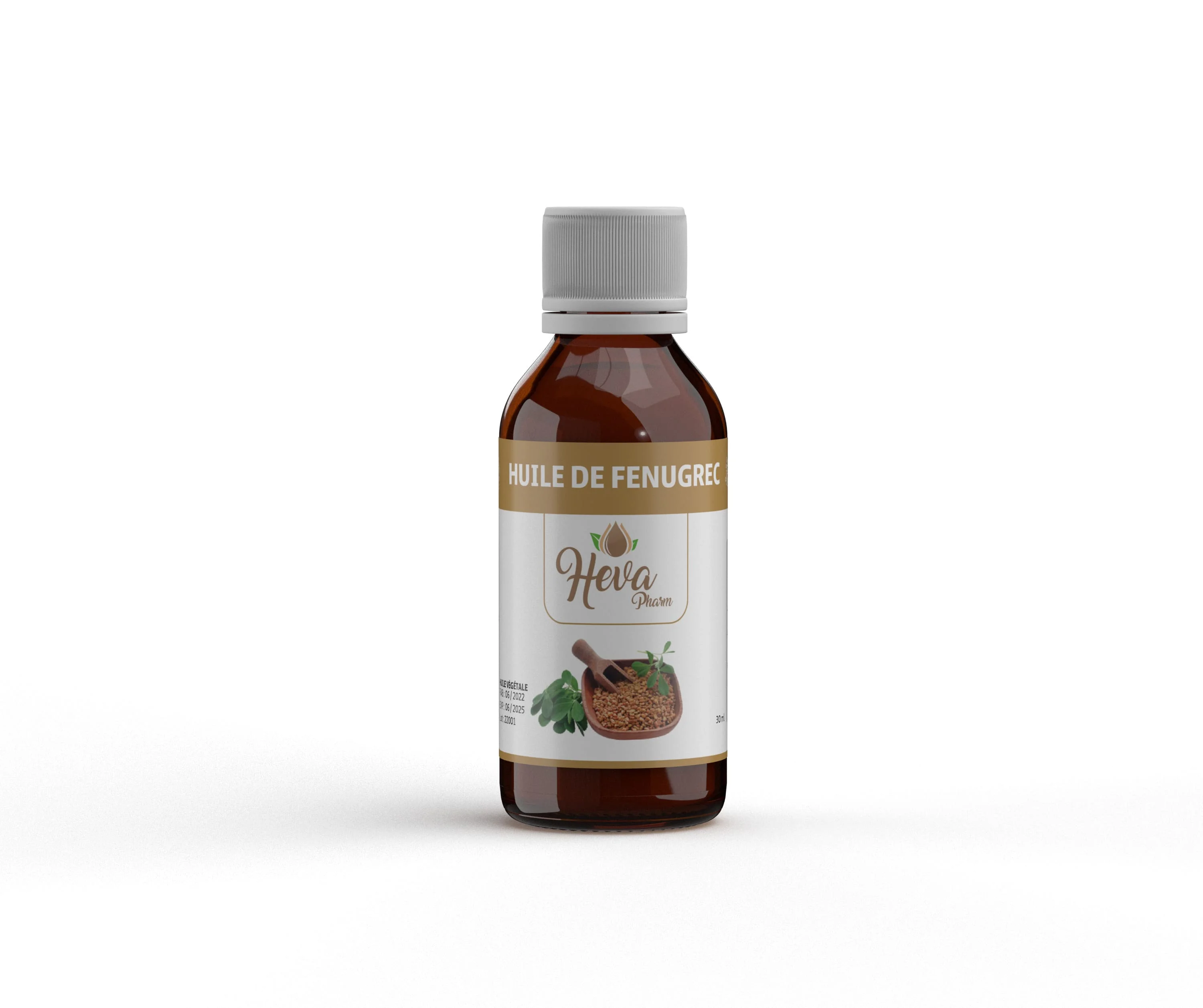  Heva Pharm Huile De Fenugrec 30Ml - produit parapharmaceutique authentique | Parapharmacie Si Ahmed