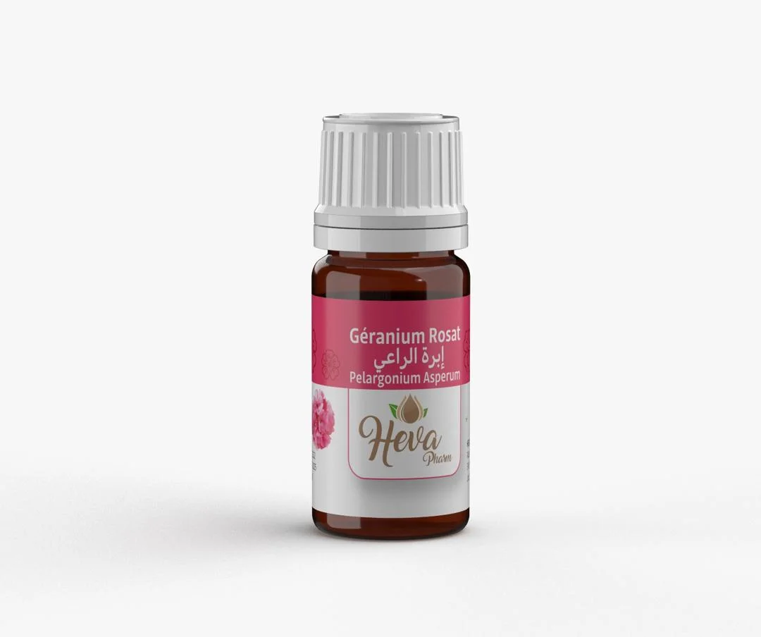  Heva Pharm Huile De Geranium Rosat 5Ml - produit parapharmaceutique authentique | Parapharmacie Si Ahmed