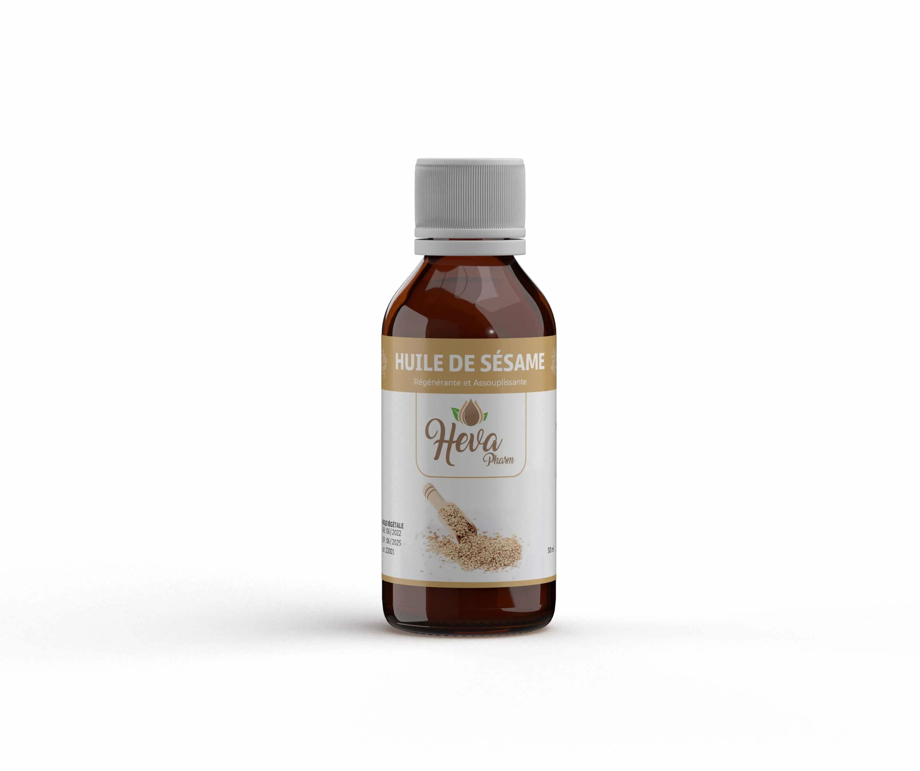  Heva Pharm Huile De Sésame 30Ml - produit parapharmaceutique authentique | Parapharmacie Si Ahmed