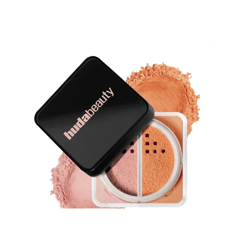  Hudabeauty Easy Bake Duo Poudre Libre Pink Pumpkin 20G - produit parapharmaceutique authentique | Parapharmacie Si Ahmed