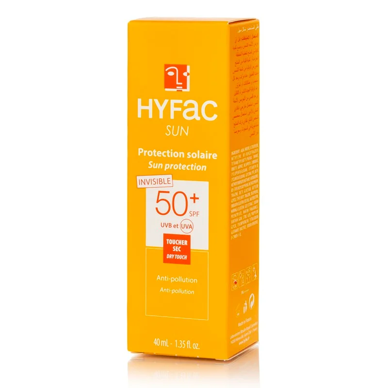 Hyfac Protection Solaire Invisible Spf50+40ml