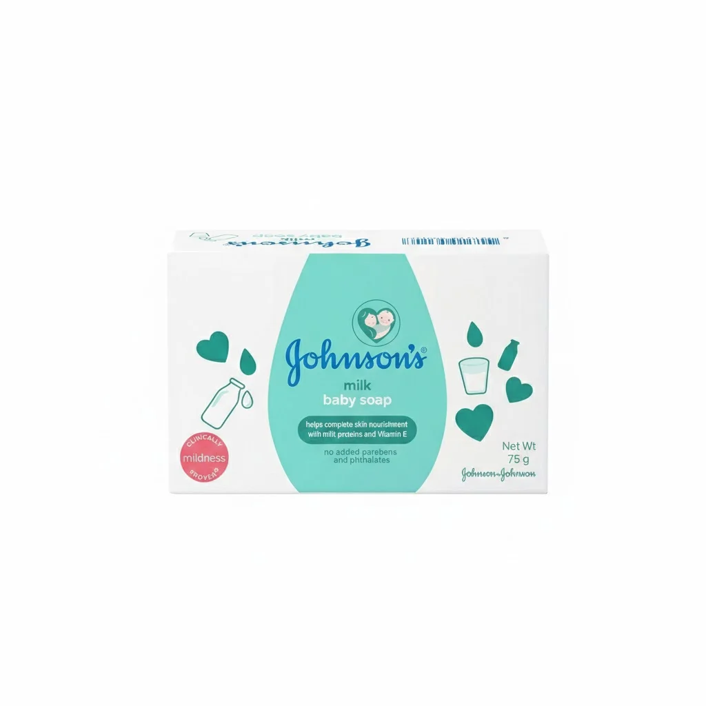 Johnsons Milk Baby Soap 75G