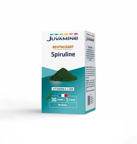 Juvamine Juvamine Spiruline Revitalisant 400mg Comprimé