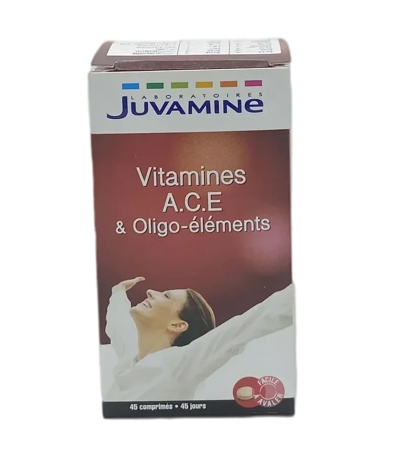  Juvamine Vitamines A.C.E Et Oligos B45 - produit parapharmaceutique authentique | Parapharmacie Si Ahmed