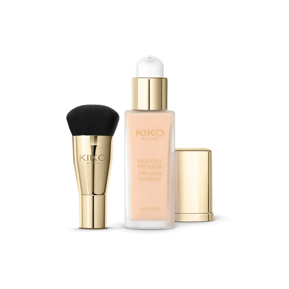  Kiko Fdt 02 Beige Holiday Premiere 224H Lasting Fondation 28 Ml - produit parapharmaceutique authentique | Parapharmacie Si Ahmed