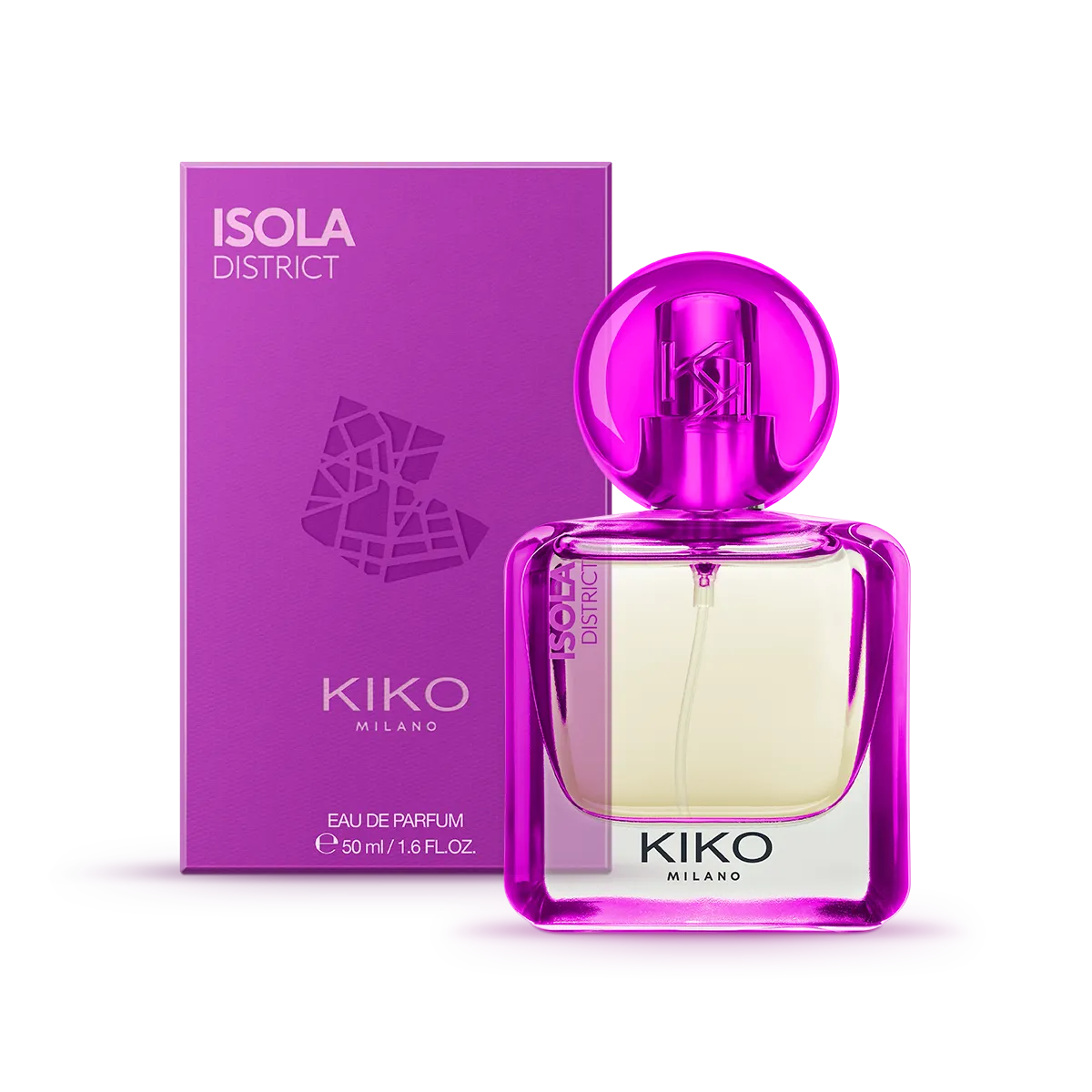  Kiko Isola District Eau De Parfum 50Ml - produit parapharmaceutique authentique | Parapharmacie Si Ahmed