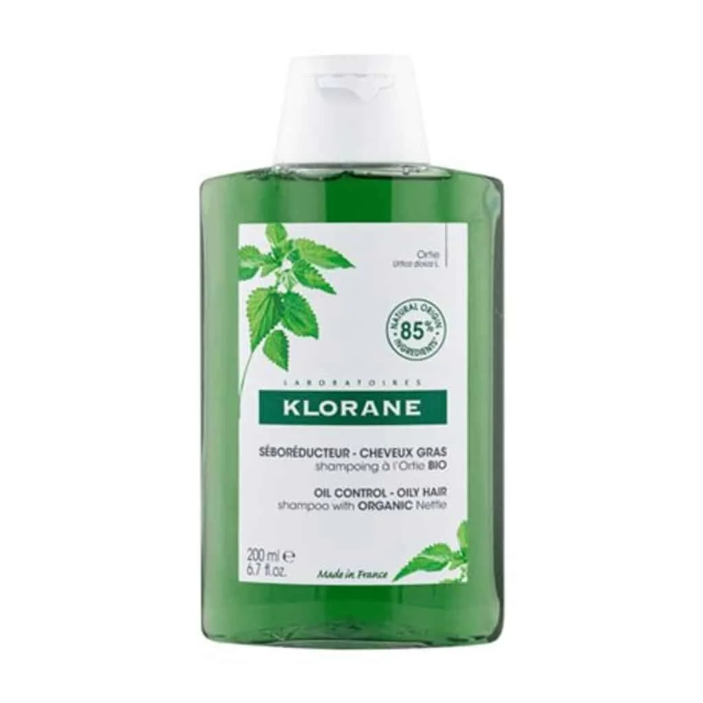  Klorane Shampooing Cheveux Gras À l’extrait d’ortie 200Ml - produit parapharmaceutique authentique | Parapharmacie Si Ahmed