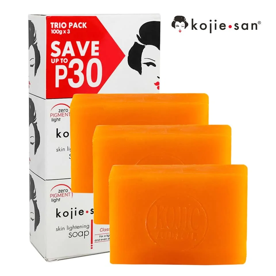  Kojie San Trio Pack - produit parapharmaceutique authentique | Parapharmacie Si Ahmed