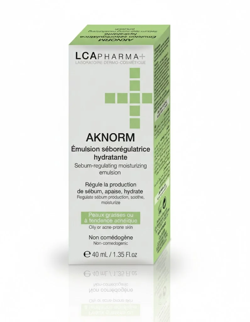 LCA Pharma Régule la production de sébum, apaise, hydrate