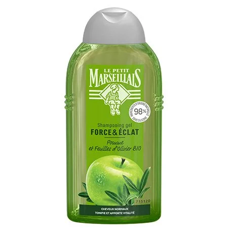  Le Petit Marseillais Shampong Force Et Éclat 250Ml - produit parapharmaceutique authentique | Parapharmacie Si Ahmed