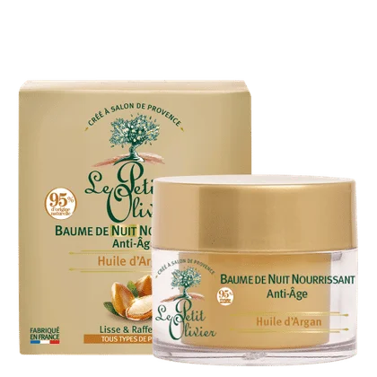  Le Petit Olivier Baume De Nuit Nourissant 50Ml - produit parapharmaceutique authentique | Parapharmacie Si Ahmed