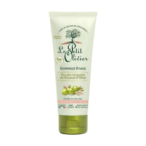  Le Petit Olivier Gommage Corps Poudre Naturelle De Noyaux D’Olive 75Ml - produit parapharmaceutique authentique | Parapharmacie Si Ahmed