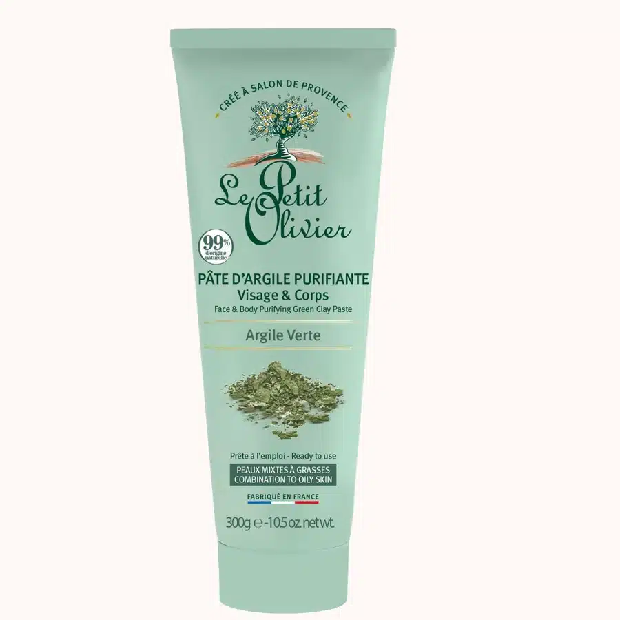  Le Petit Olivier Pate D’Argile Purifiante Visage Et Corps 300G - produit parapharmaceutique authentique | Parapharmacie Si Ahmed