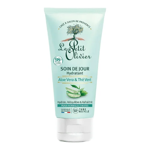  Le Petit Olivier Soin De Jour Hydratant Aloe Vera 50Ml - produit parapharmaceutique authentique | Parapharmacie Si Ahmed