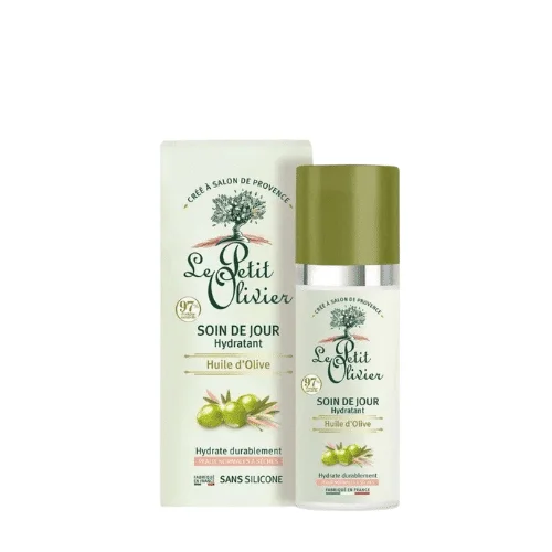  Le Petit Olivier Soin De Jour Hydratant Huile d’olive 50Ml - produit parapharmaceutique authentique | Parapharmacie Si Ahmed