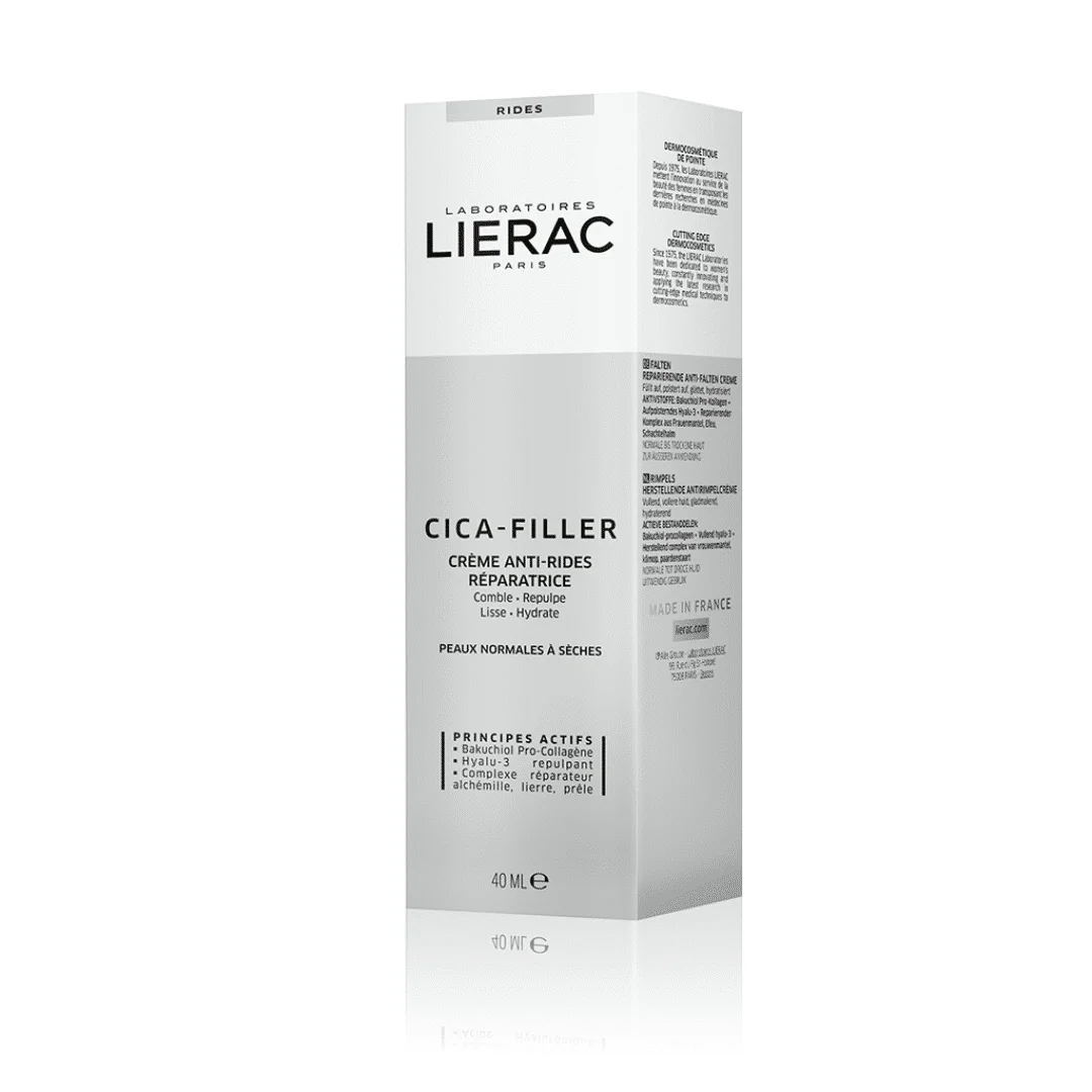  Lierac Cica-Filler Crème Anti-Rides Réparatrice 30Ml - produit parapharmaceutique authentique | Parapharmacie Si Ahmed
