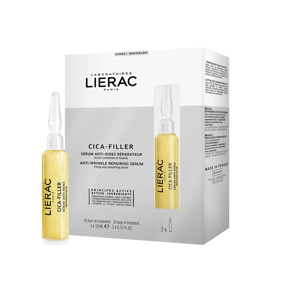  Lierac Cica-Filler Serum 3X10Ml - produit parapharmaceutique authentique | Parapharmacie Si Ahmed