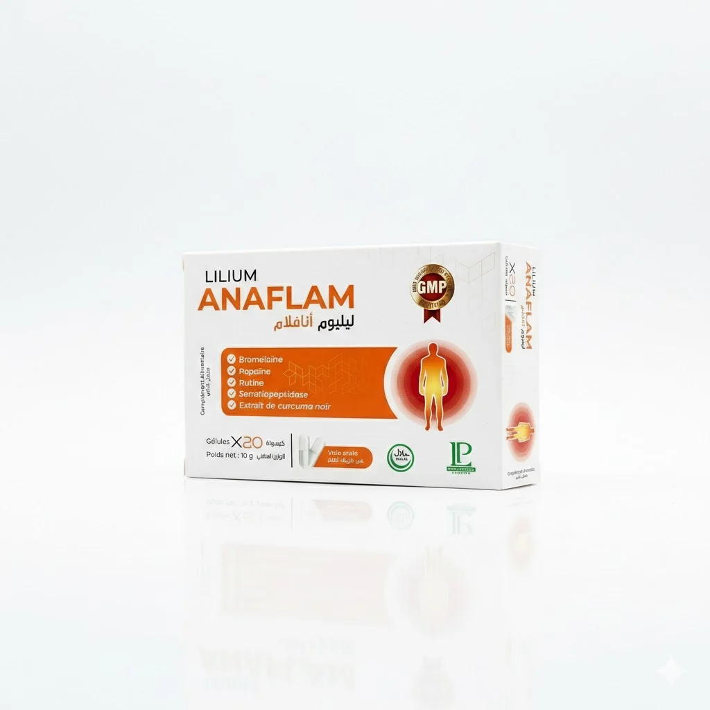 Lilium Anaflam Complément Alimentaire – Soutien Anti-Inflammatoire & Bien-Être Articulaire