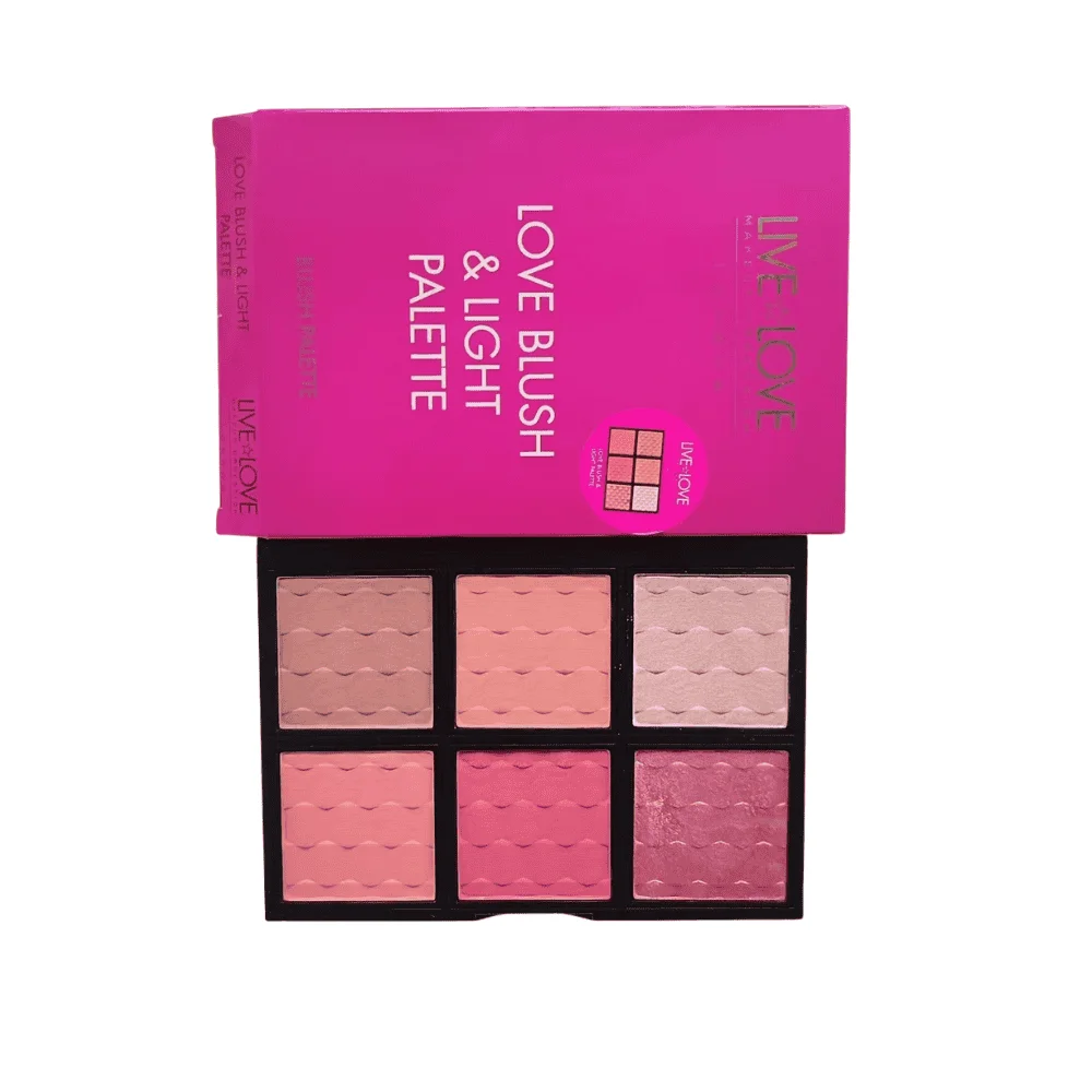  Live Love Blush &Amp; Light Palette Fards 15 Gr - produit parapharmaceutique authentique | Parapharmacie Si Ahmed