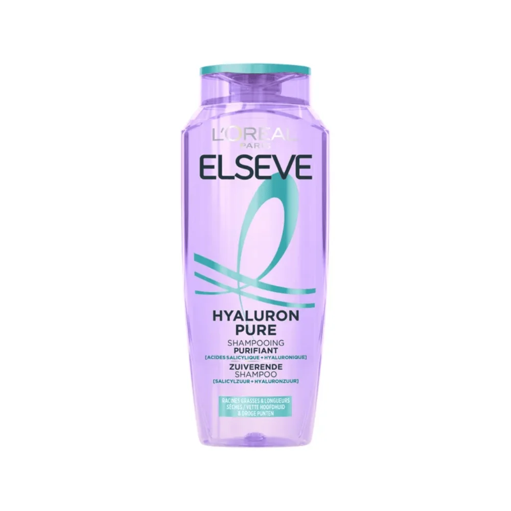  L’Oréal Elseve Hyaluron Shampoo Cheveux Gras 250Ml - produit parapharmaceutique authentique | Parapharmacie Si Ahmed