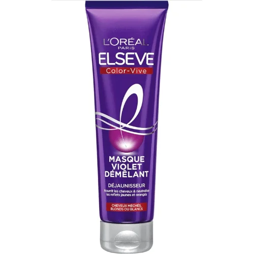  l’oreal Elseve Masque Violet Demelant 150Ml - produit parapharmaceutique authentique | Parapharmacie Si Ahmed