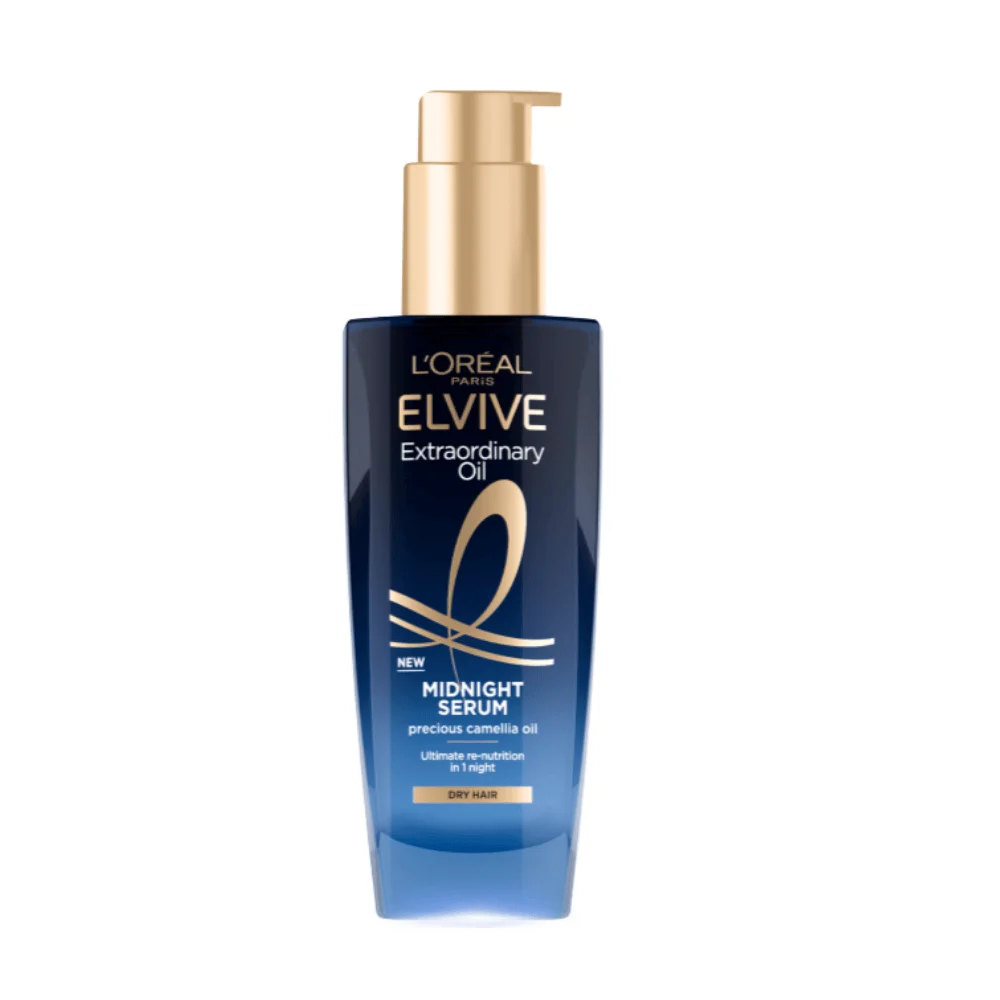  L’Oreal Elvive Extraordinary Oil Midnight Dry Hair 100Ml - produit parapharmaceutique authentique | Parapharmacie Si Ahmed