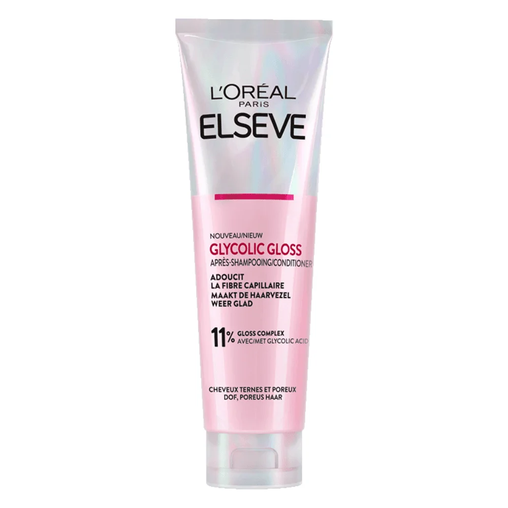  L’Oréal Elvive Glycolic Gloss Aprés Shampooing 150Ml - produit parapharmaceutique authentique | Parapharmacie Si Ahmed