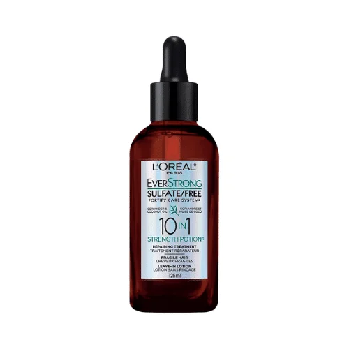  L’Oréal Ever Strong Sans Sulfate 10 In 1 Strength Potion Coriander &Amp; Coconut Oil 125Ml - produit parapharmaceutique authentique | Parapharmacie Si Ahmed