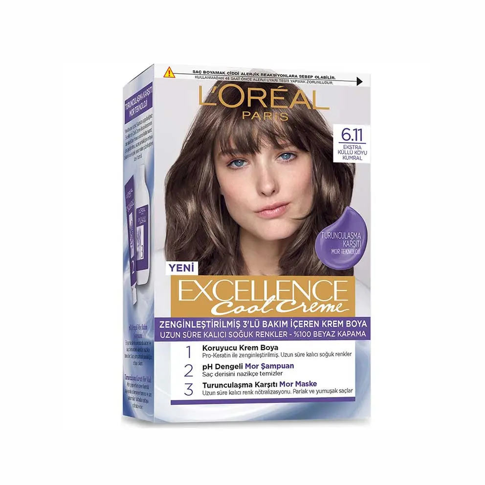  L’Oreal Excellence Coloration N 6.11 - produit parapharmaceutique authentique | Parapharmacie Si Ahmed