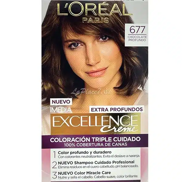  L’Oreal Excellence Coloration N’ 677 - produit parapharmaceutique authentique | Parapharmacie Si Ahmed
