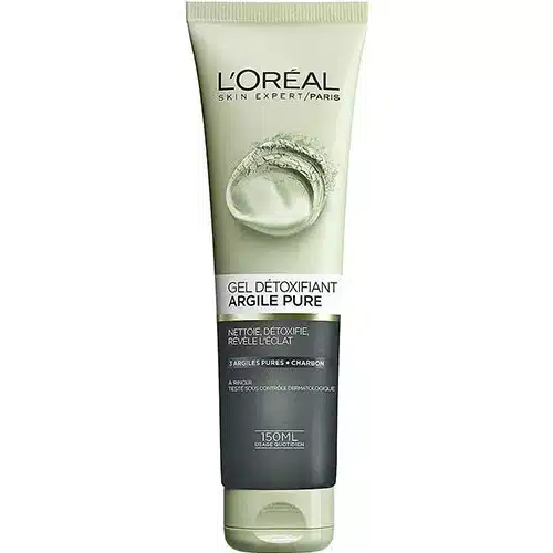  L’Oreal Gel Nettoyant Detox Argil 150Ml - produit parapharmaceutique authentique | Parapharmacie Si Ahmed