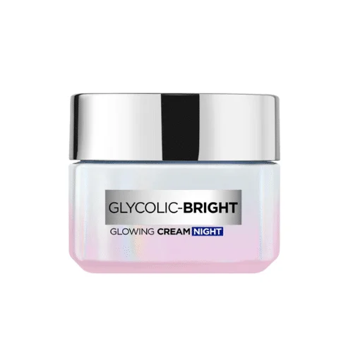  Loreal Glycolic Bright Creme Nuit 50 Ml - produit parapharmaceutique authentique | Parapharmacie Si Ahmed
