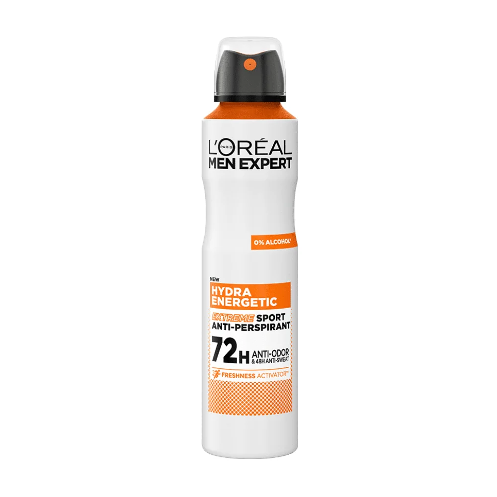  L’Oréal Men Expert Hydra Energetic 72H Anti Transpirant 250Ml - produit parapharmaceutique authentique | Parapharmacie Si Ahmed