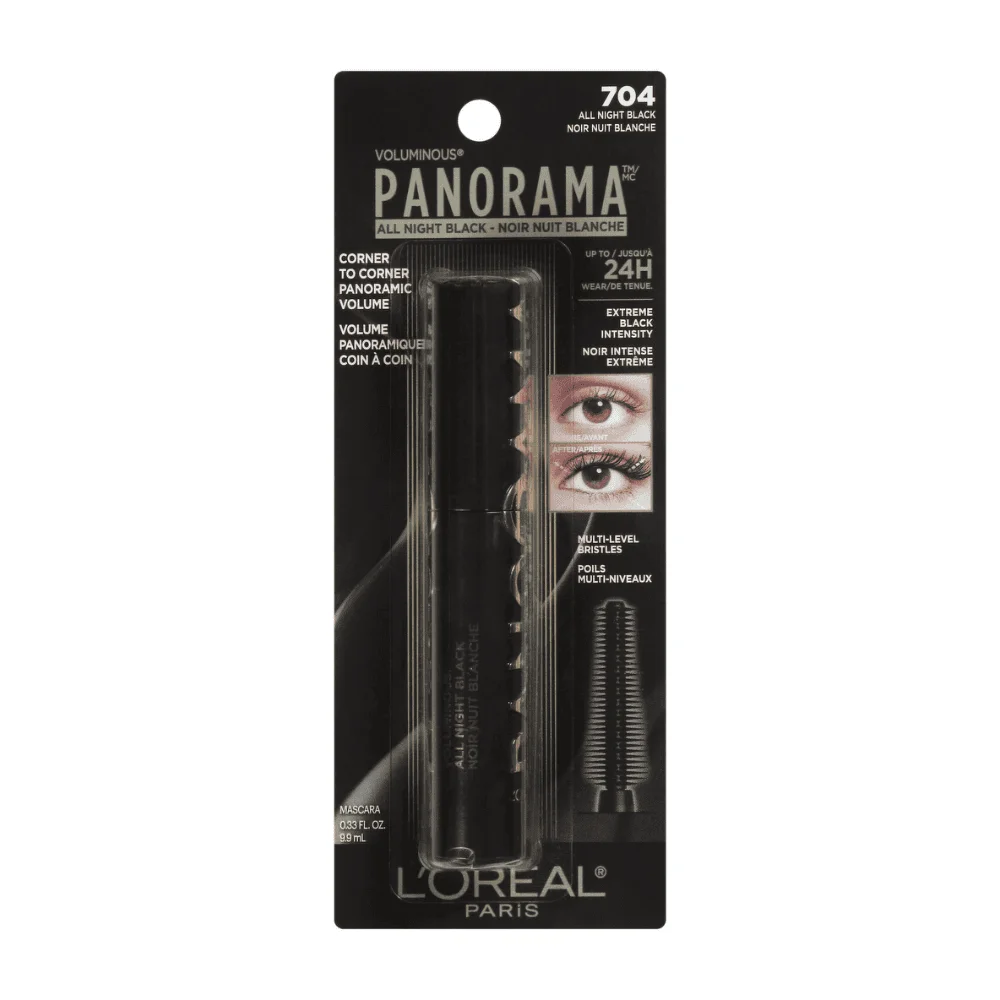  L’Oreal Panorama Mascara 704 Noir Nuit Blanche 9.9Ml - produit parapharmaceutique authentique | Parapharmacie Si Ahmed